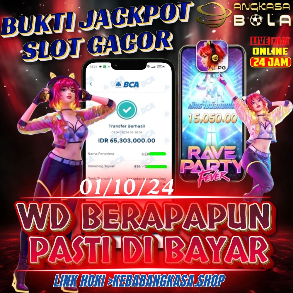 INFO KEMENANGAN SLOT DI PG SOFT | ANGKASABOLA 01 OCTOBER 2024